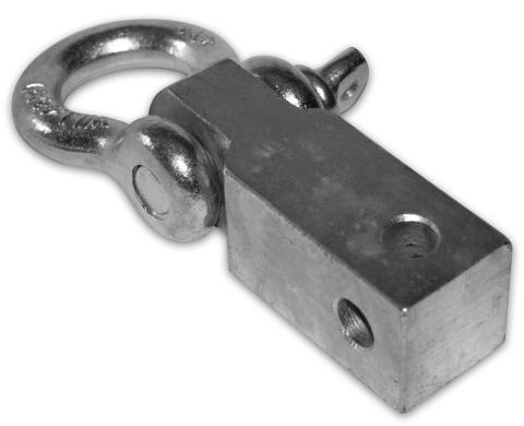 3/4 Inch Shackle Receiver Mount Bulldog Winch