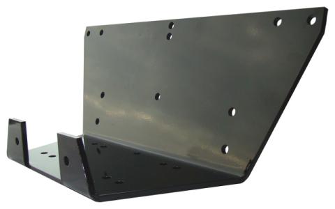 Kawasaki Mule Winch Mount 05-13 Kawasaki KAF400 Mule Bulldog Winch